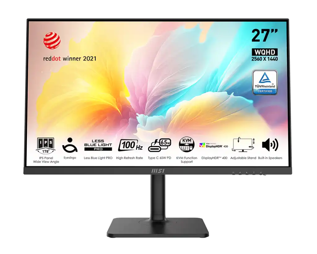 MSI Modern MD272QXP 27" 2K IPS 100Hz Monitor