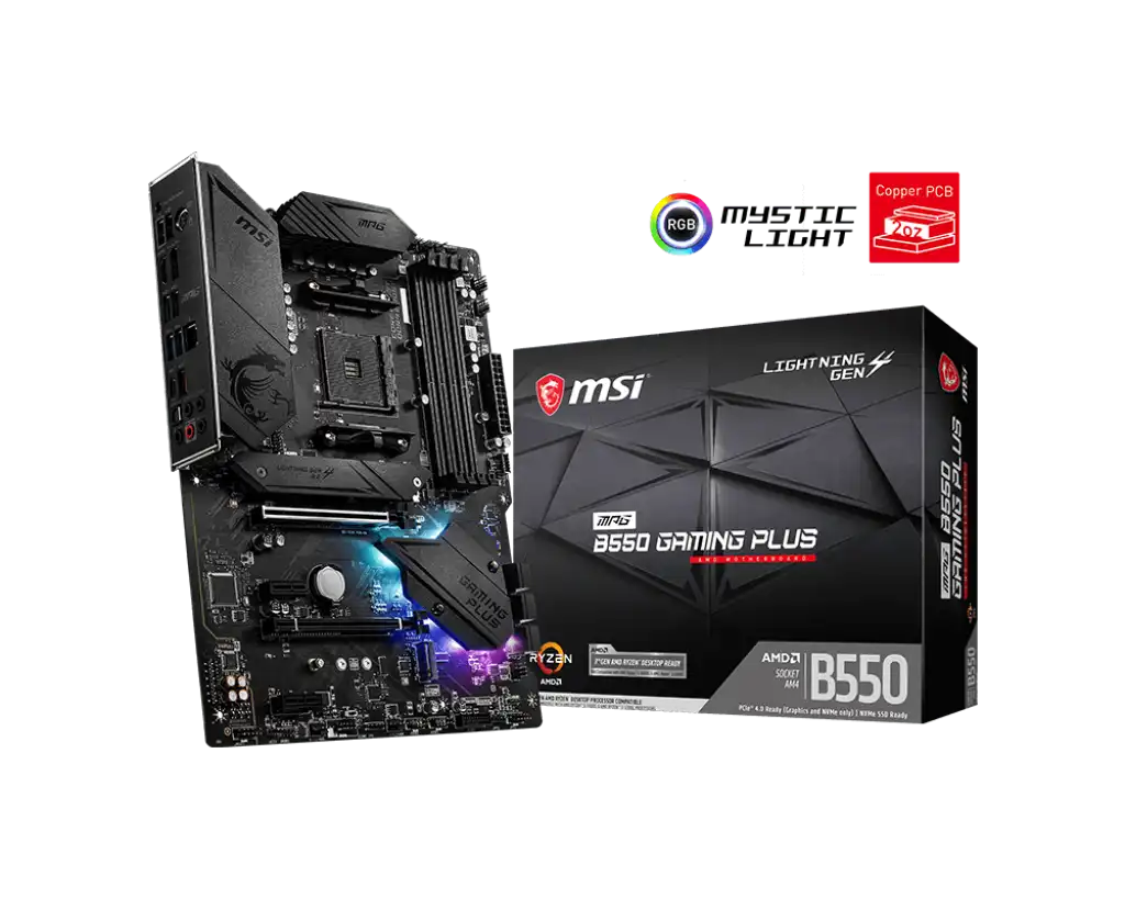 MSI MPG B550 GAMING PLUS Motherboard 1