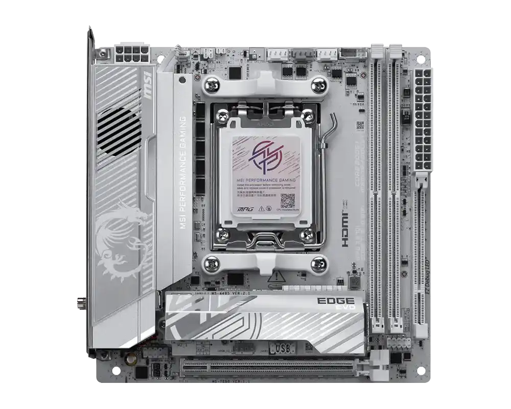 MSI MPG X870I EDGE TI EVO WIFI Motherboard 2