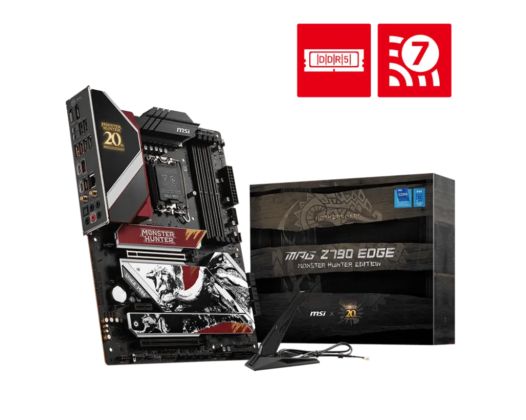 MSI MPG Z790 EDGE MONSTER HUNTER EDITION Motherboard