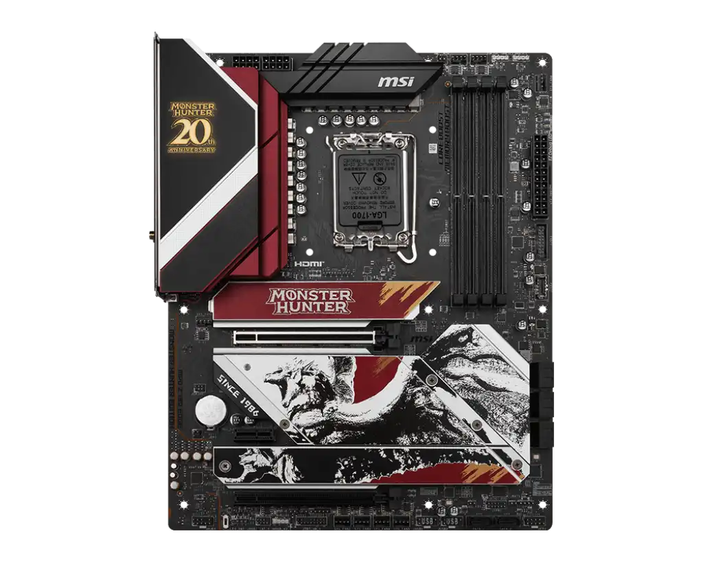MSI MPG Z790 EDGE MONSTER HUNTER EDITION Motherboard 5