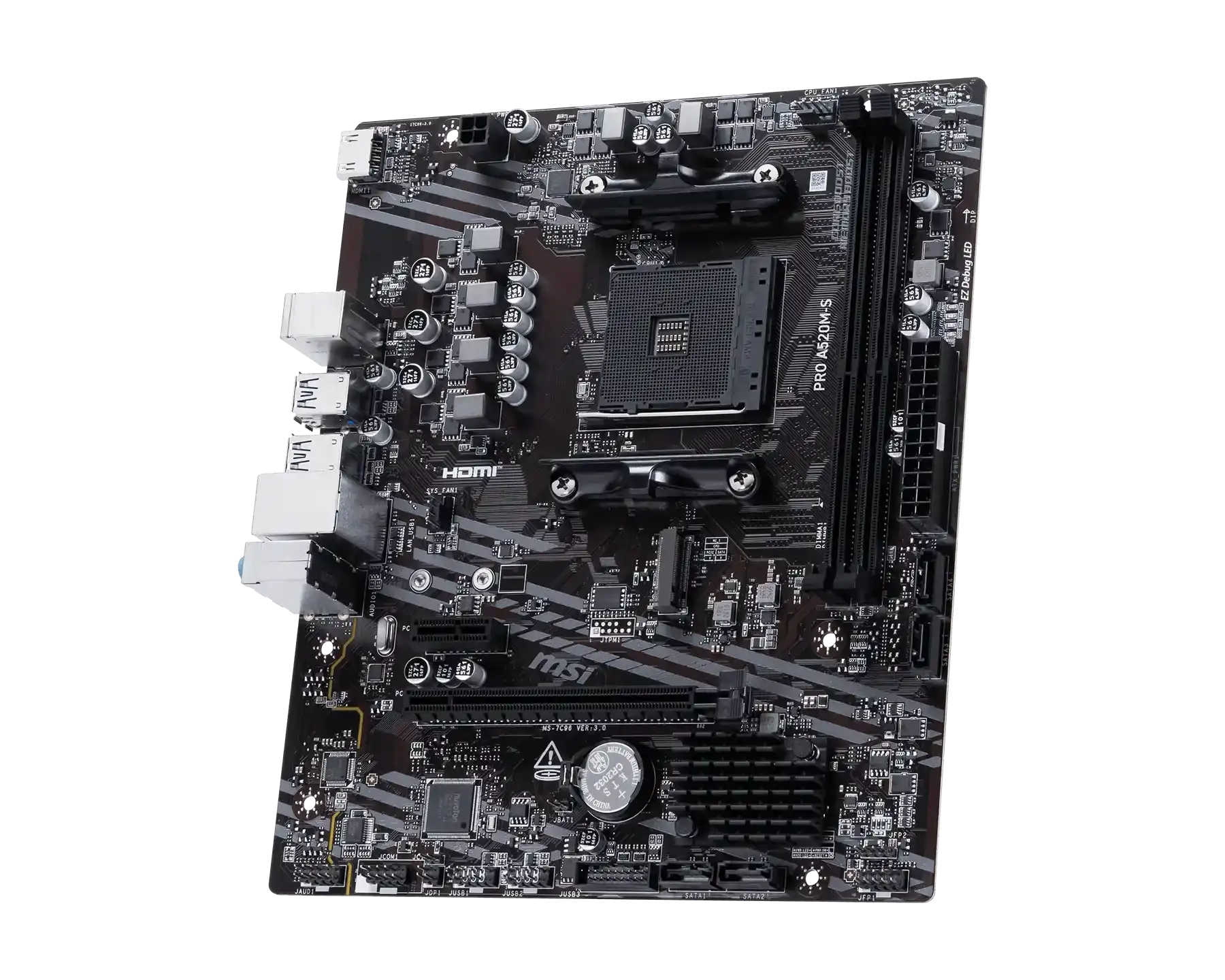 MSI PRO A520M-S Motherboard 3