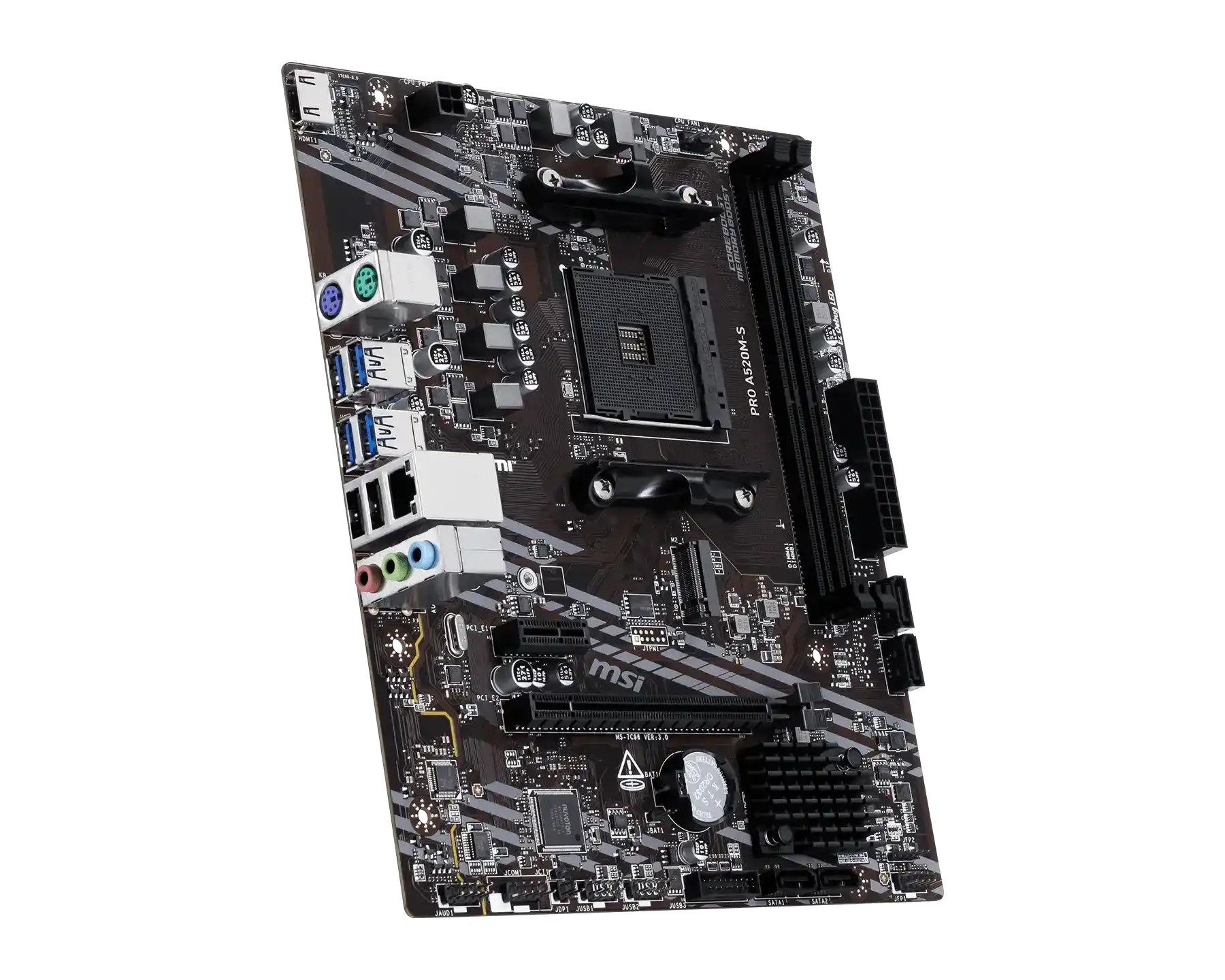 MSI PRO A520M-S Motherboard 4