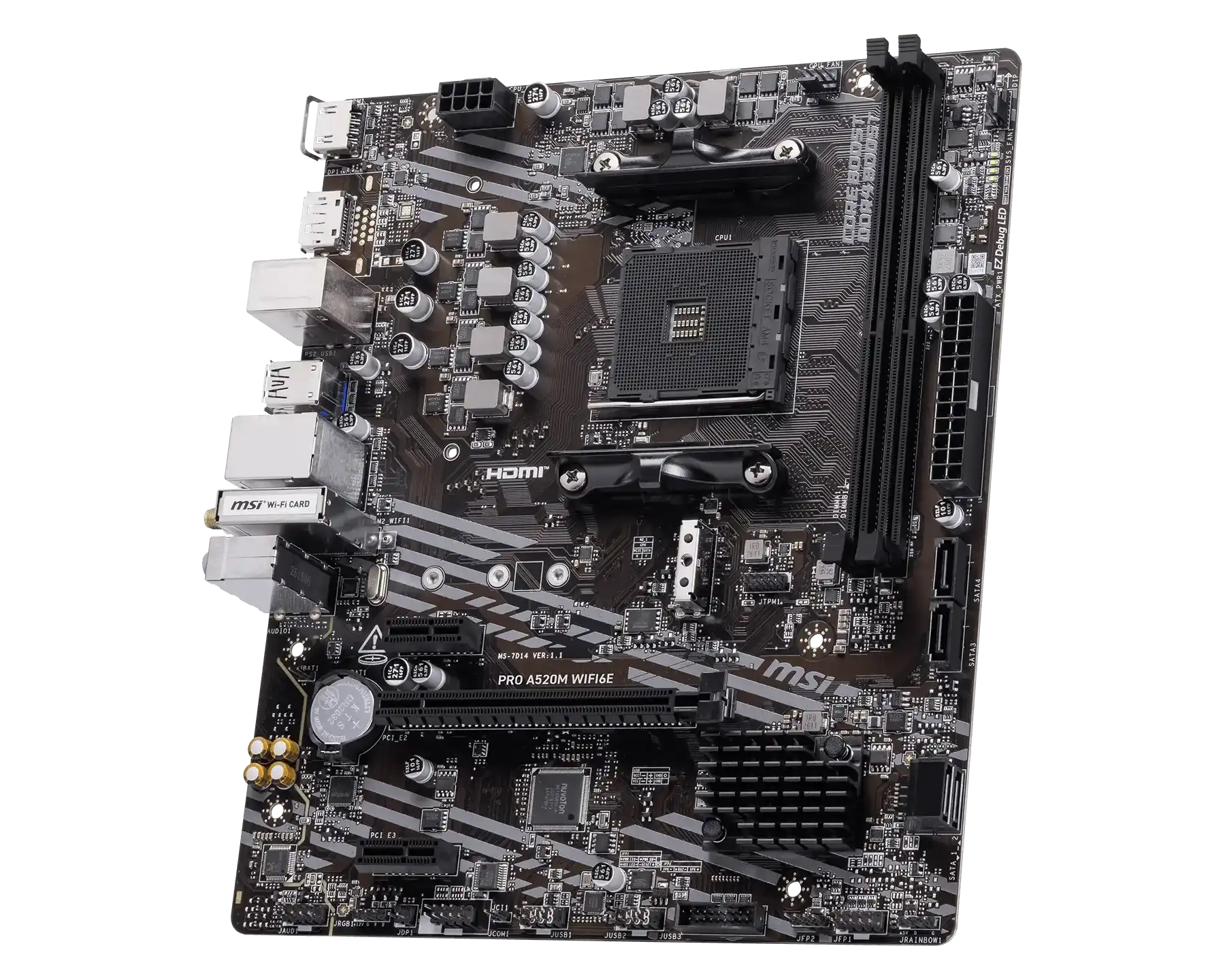 MSI PRO A520M WIFI6E Motherboard 3