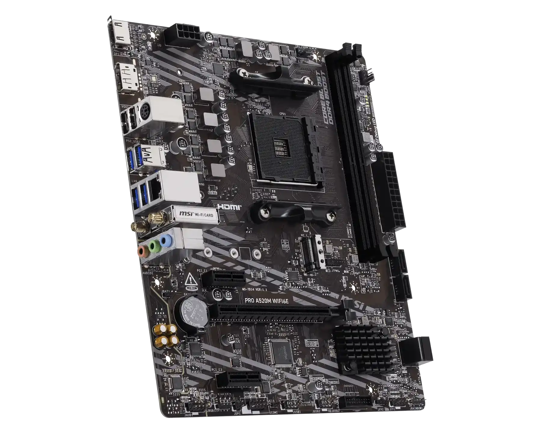 MSI PRO A520M WIFI6E Motherboard 4