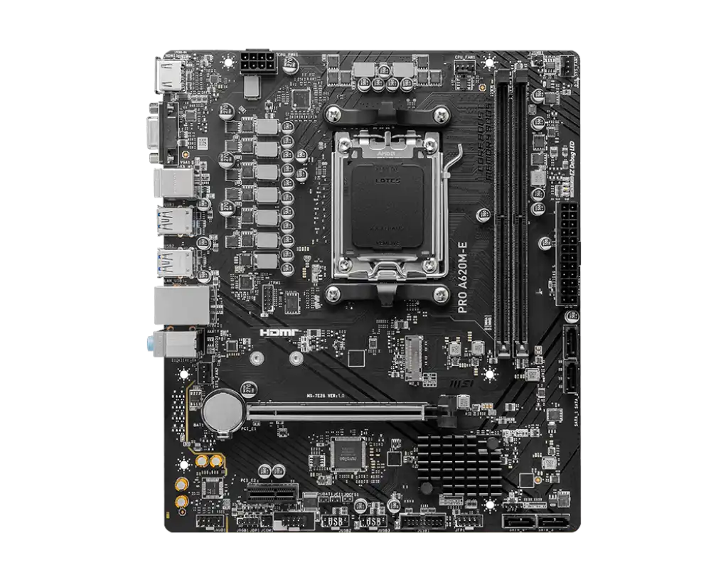 MSI PRO A620M-E Motherboard 5