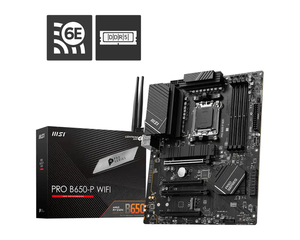 MSI PRO B650-P WIFI Motherboard