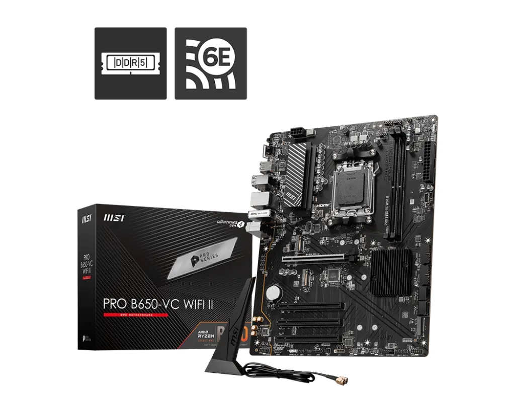 MSI PRO B650-VC WIFI II Motherboard