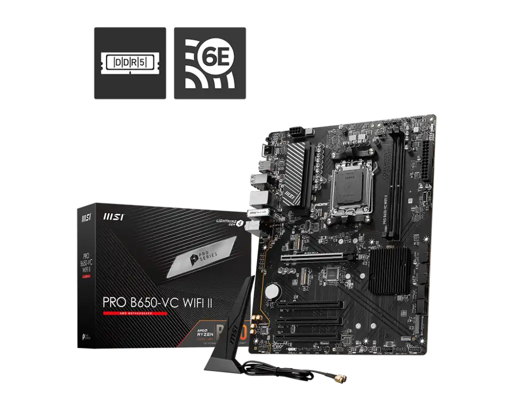 MSI PRO B650-VC WIFI II Motherboard