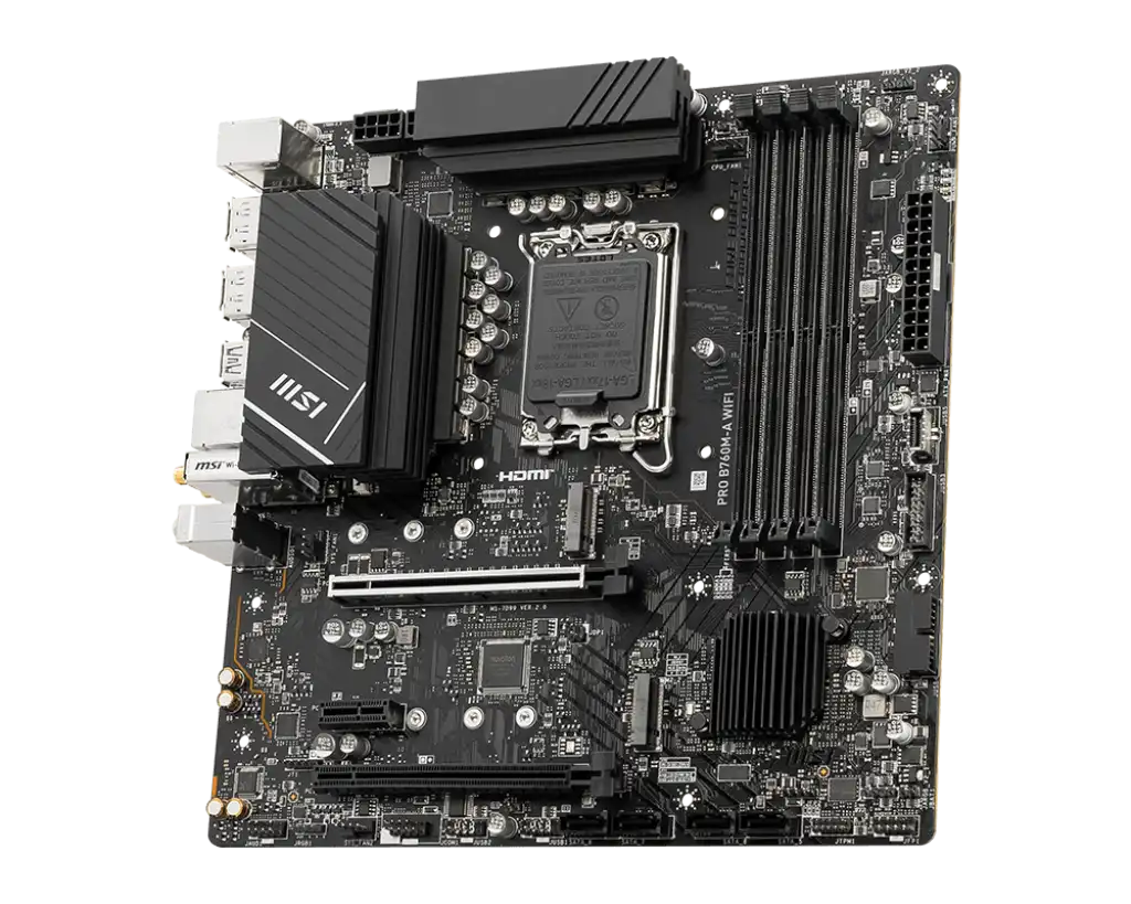MSI PRO B760M-A WIFI Motherboard 2