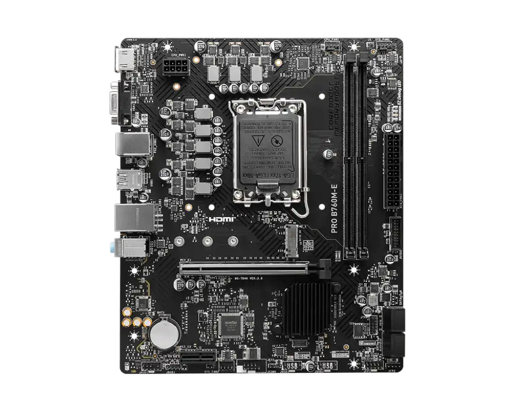 MSI PRO B760M-E Motherboard 4