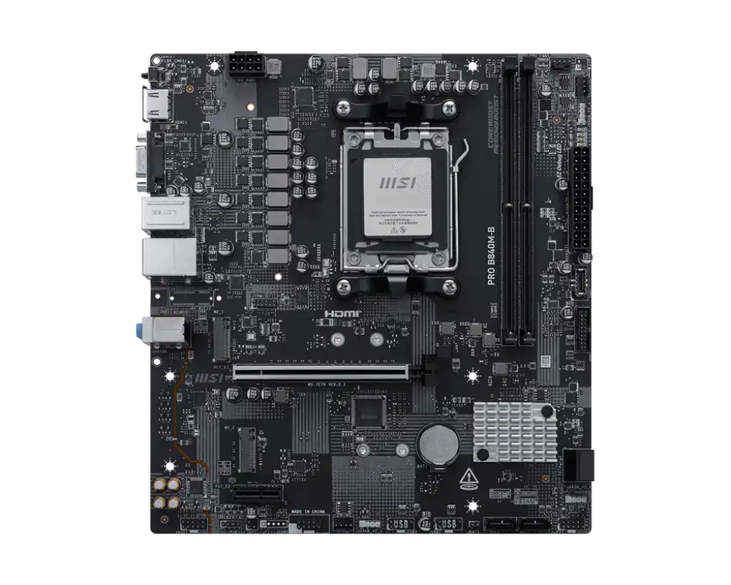 MSI PRO B840M-B Motherboard 2