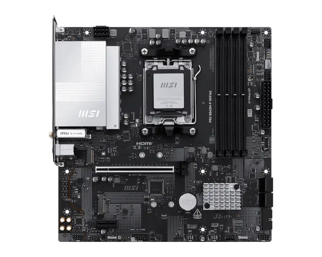 MSI PRO B840M-P WIFI6E Motherboard 2