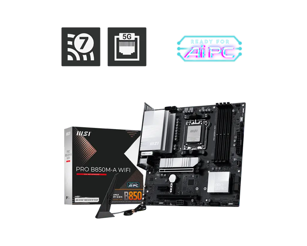 MSI PRO B850M-A WIFI Motherboard