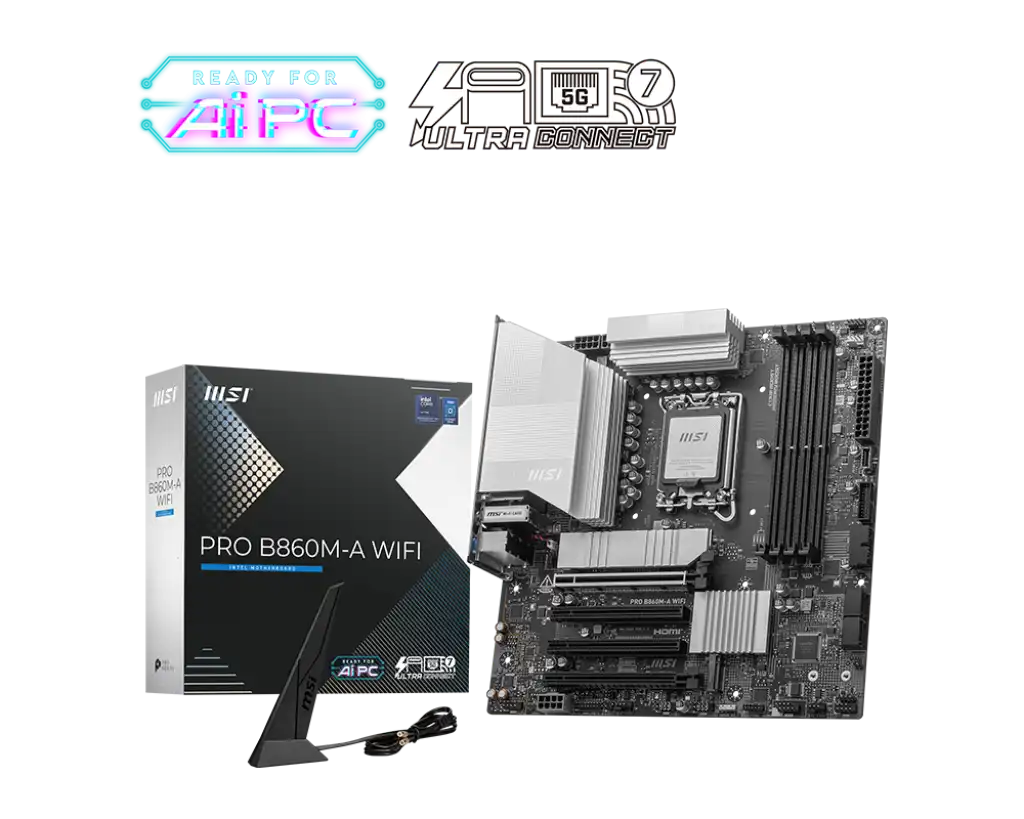 MSI PRO B860M-A WIFI Motherboard 5