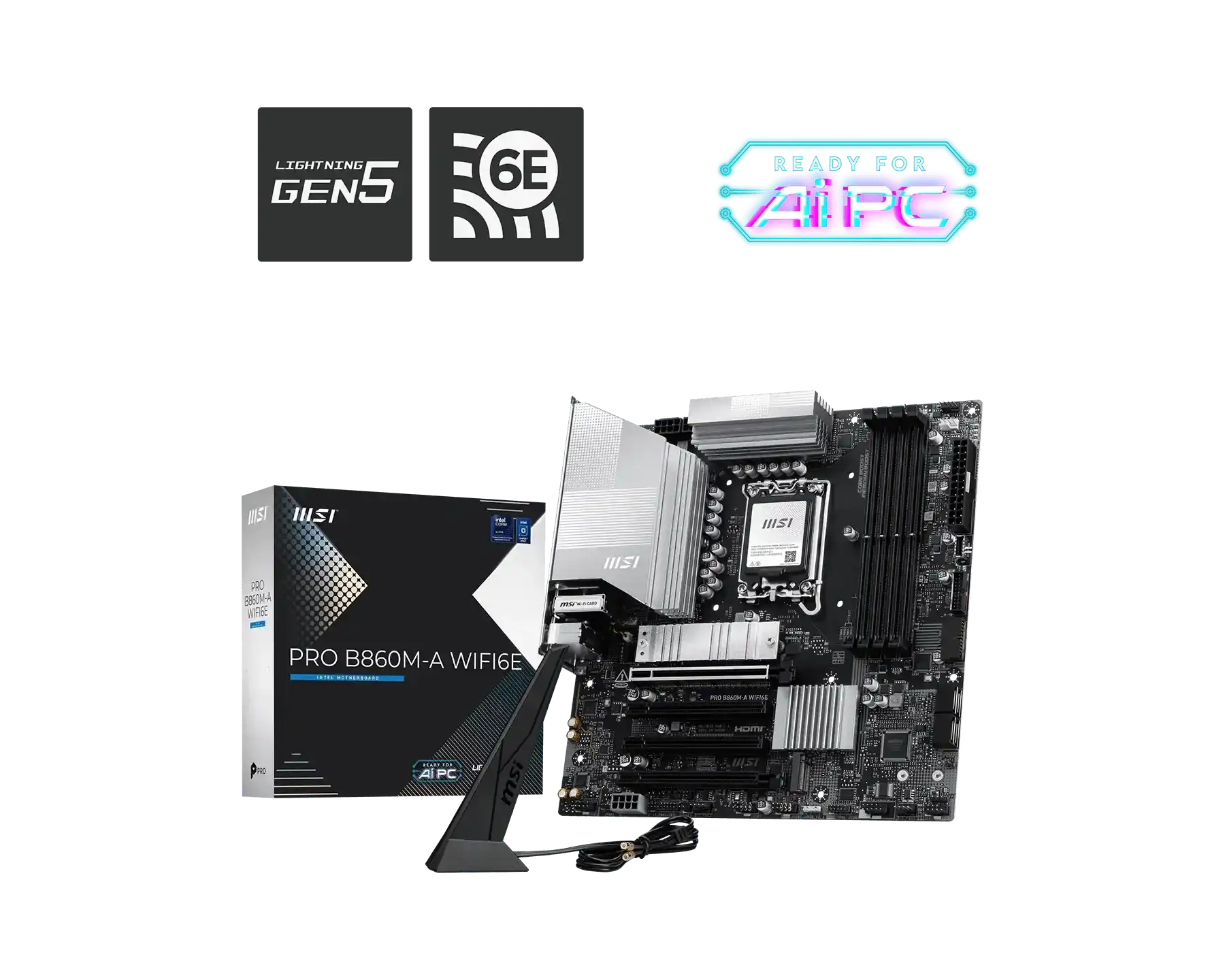 MSI PRO B860M-A WIFI6E Motherboard