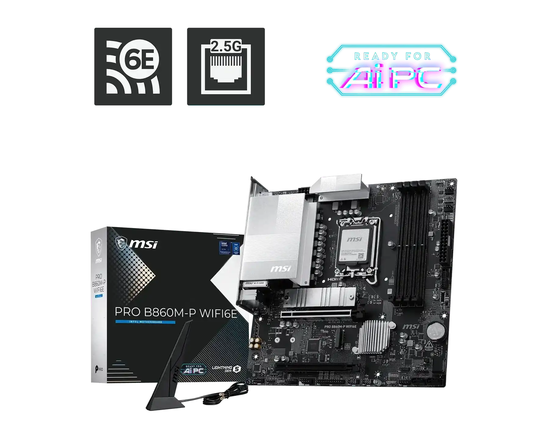 MSI PRO B860M-P WIFI6E Motherboard 1