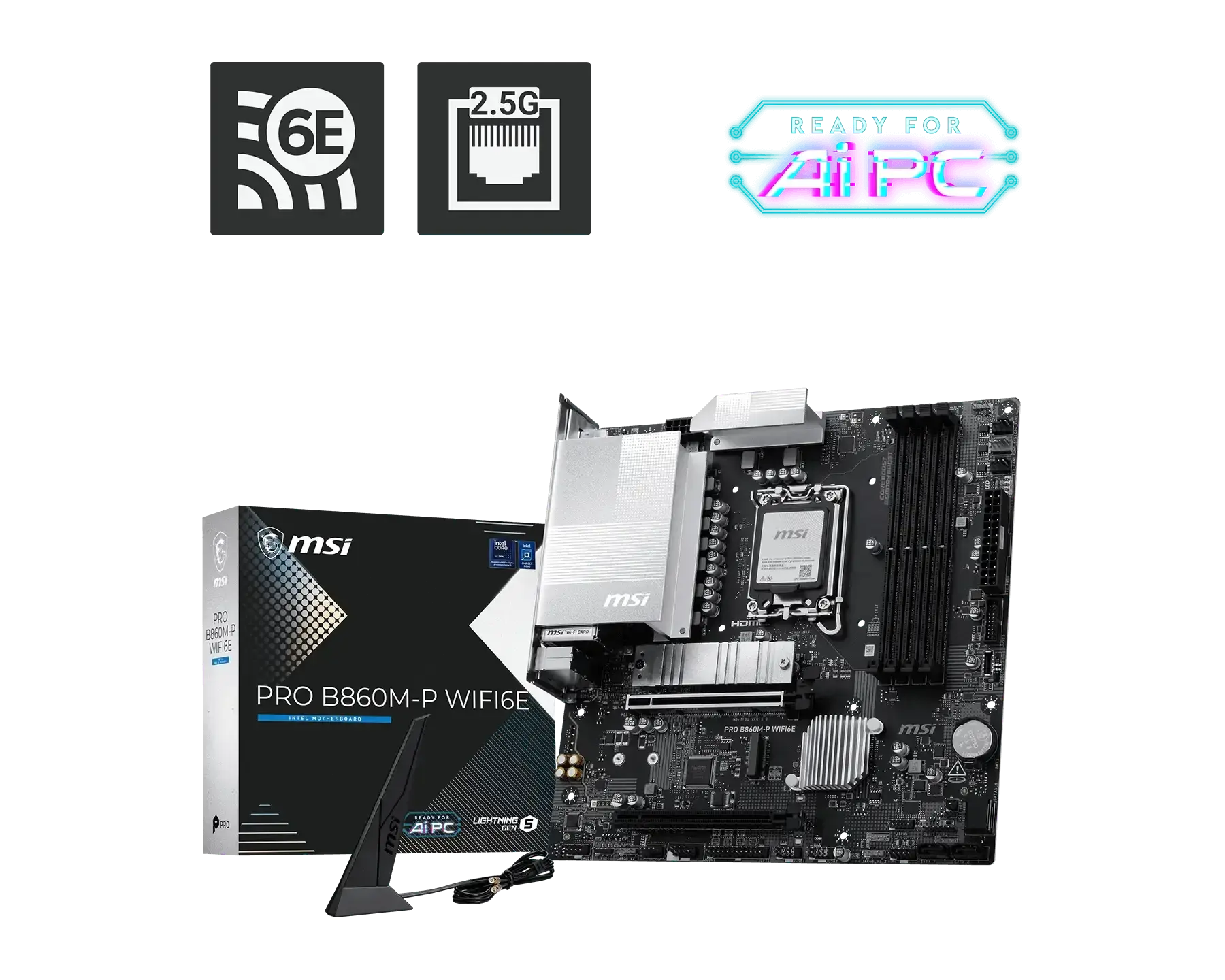 MSI PRO B860M-P WIFI6E Motherboard