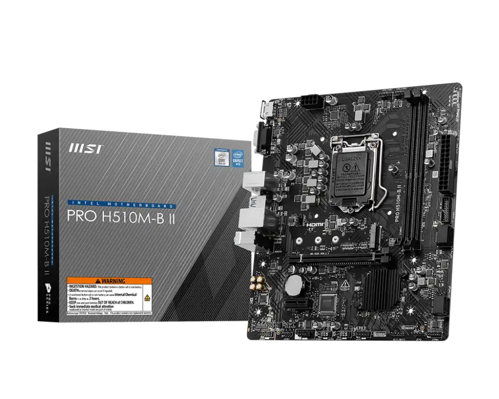 MSI PRO H510M-B II Motherboard