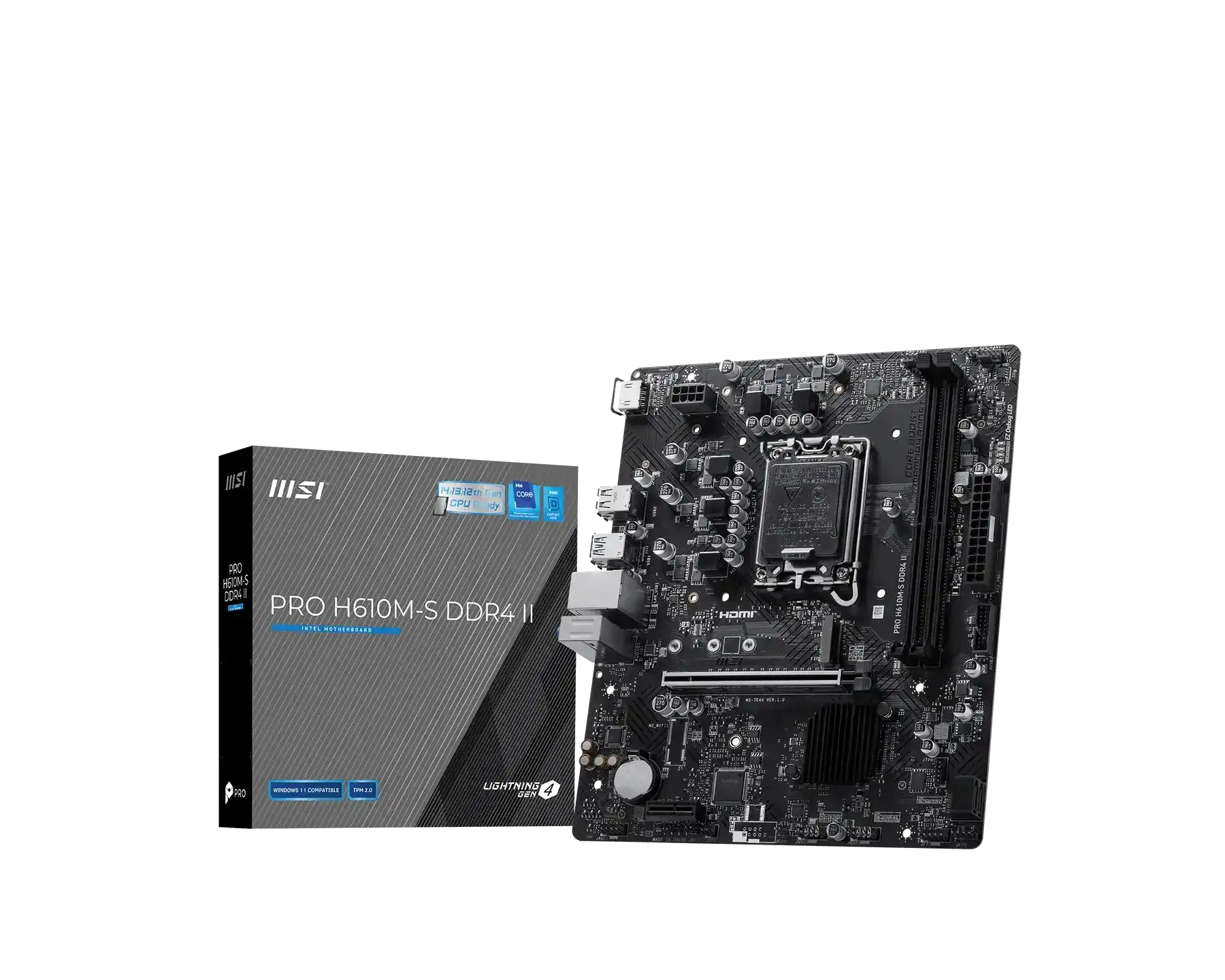 MSI PRO H610M-S DDR4 II Motherboard
