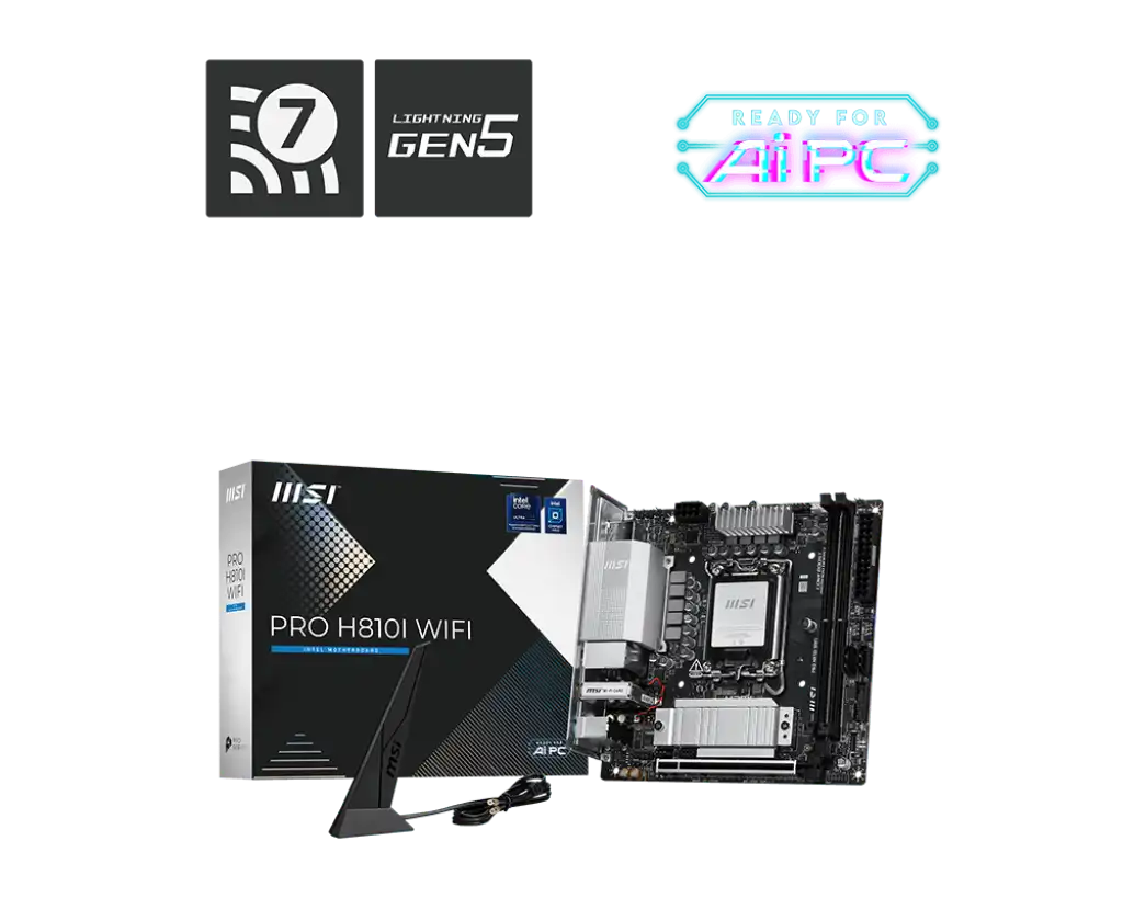 MSI PRO H810I WIFI Motherboard