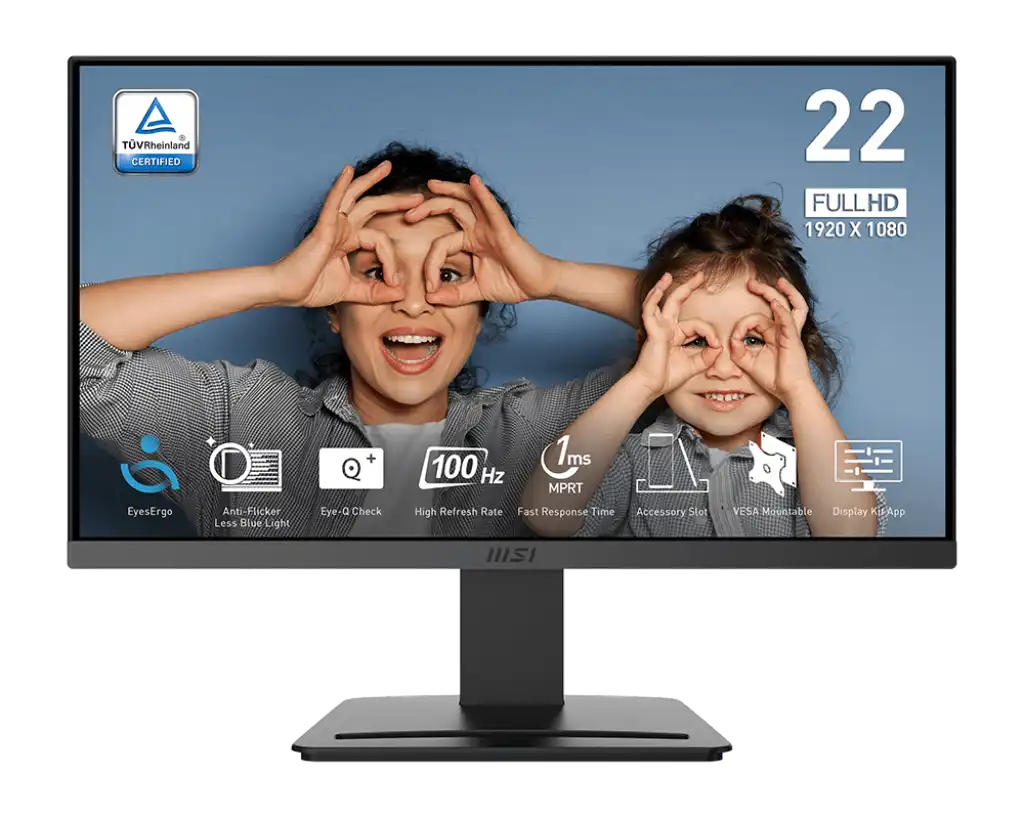MSI PRO MP223 E2 21.45" FHD VA 100Hz Monitor