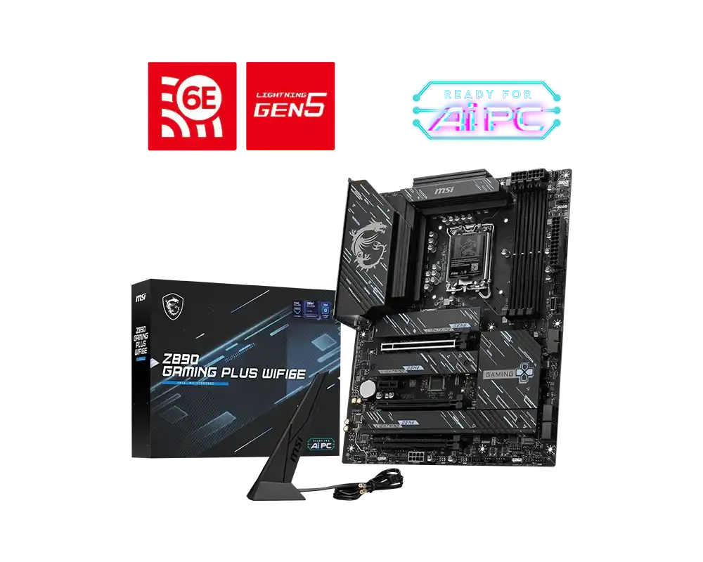 MSI Z890 GAMING PLUS WIFI6E Motherboard