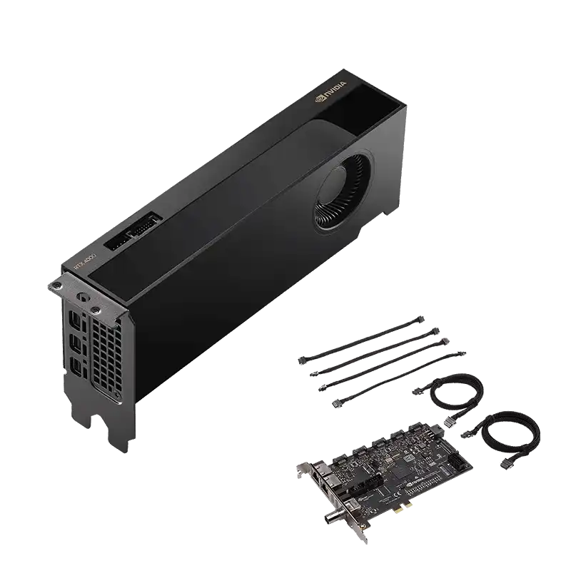 PNY NVIDIA RTX 4000 SFF Ada 20GB GDDR6 Workstation Graphics Card 5