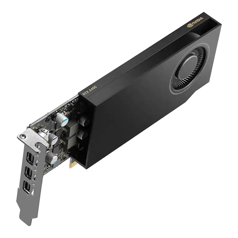 PNY NVIDIA RTX A400 4GB GDDR6 Workstation Graphics Card 3