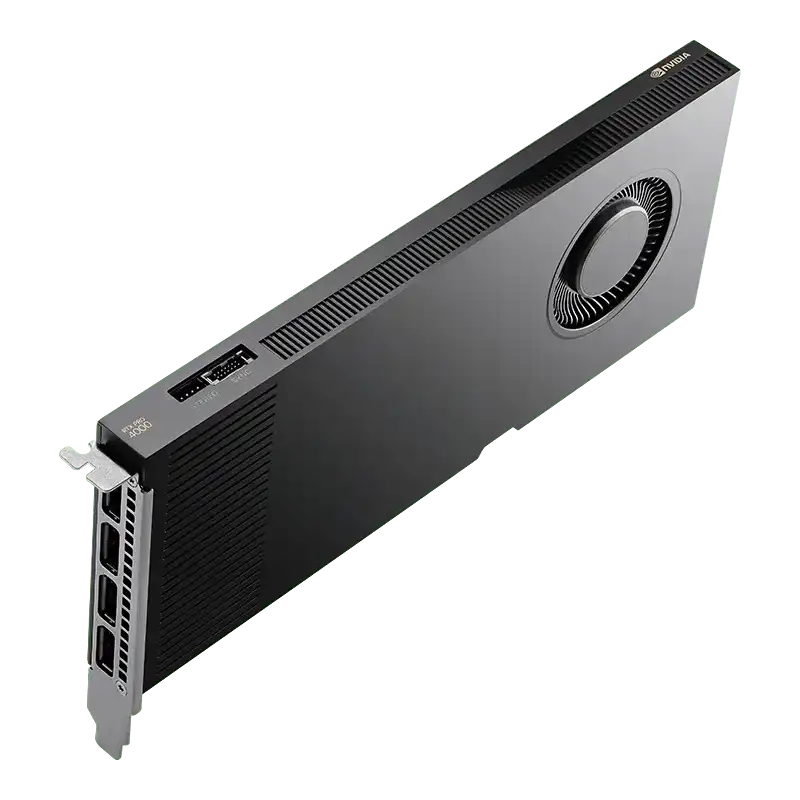 PNY NVIDIA RTX PRO 4000 Blackwell 24GB GDDR7 Workstation Graphics Card 2