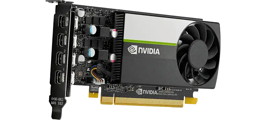 PNY NVIDIA T400E 4GB GDDR6 Workstation Graphics Card 2