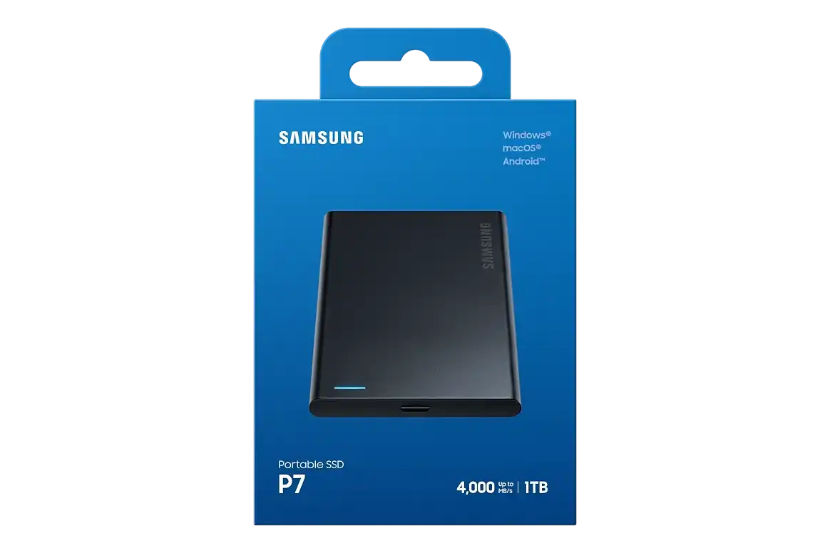 Samsung P7 1TB External SSD - Black 8