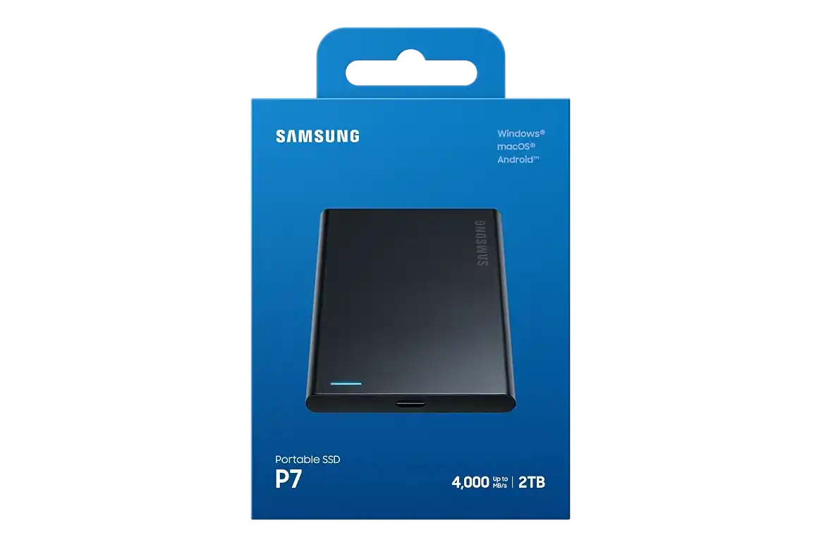 Samsung P7 2TB External SSD - Black 8