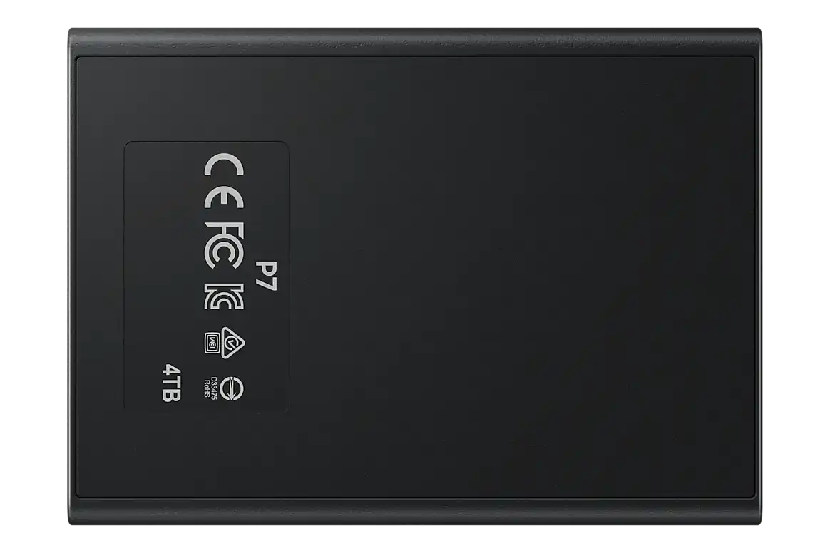 Samsung P7 4TB External SSD - Black 4
