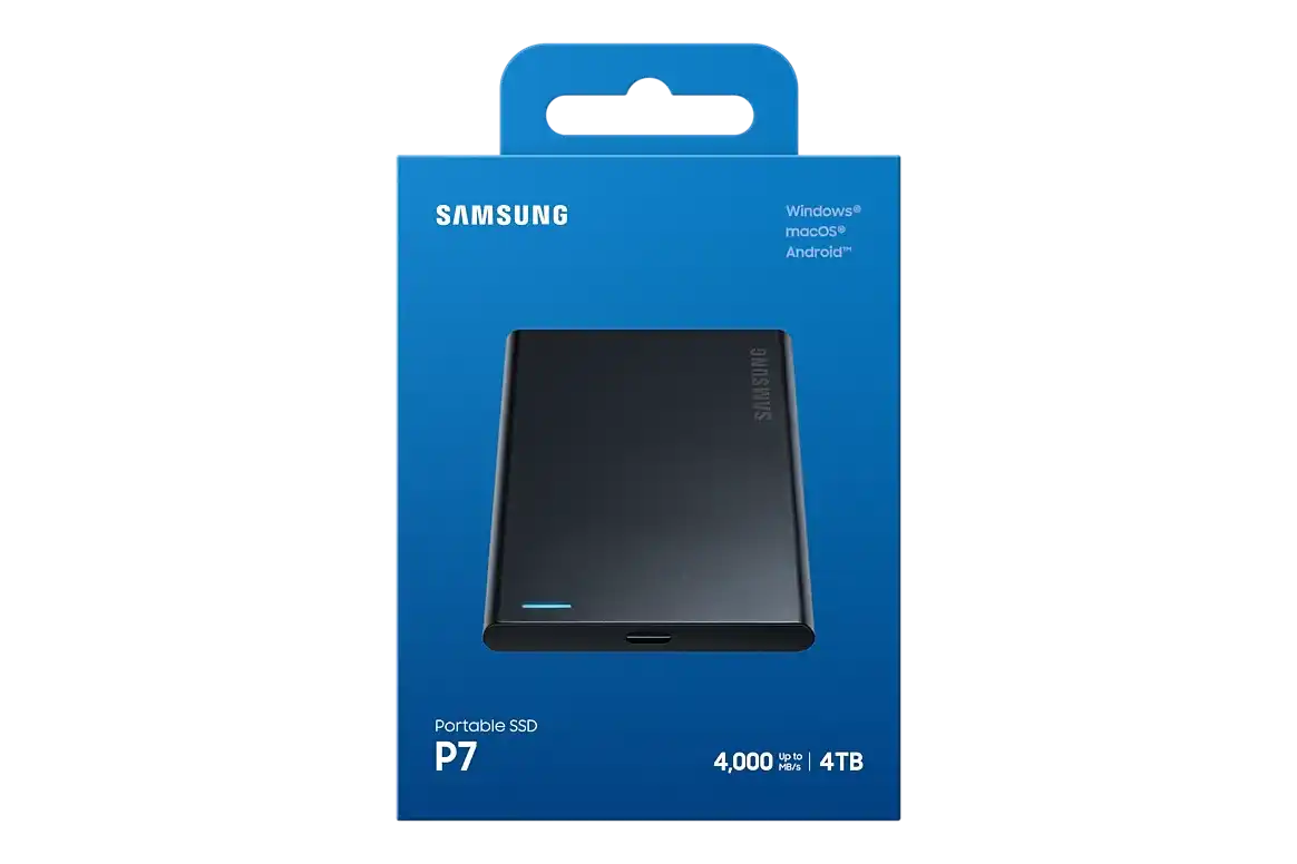 Samsung P7 4TB External SSD - Black 8