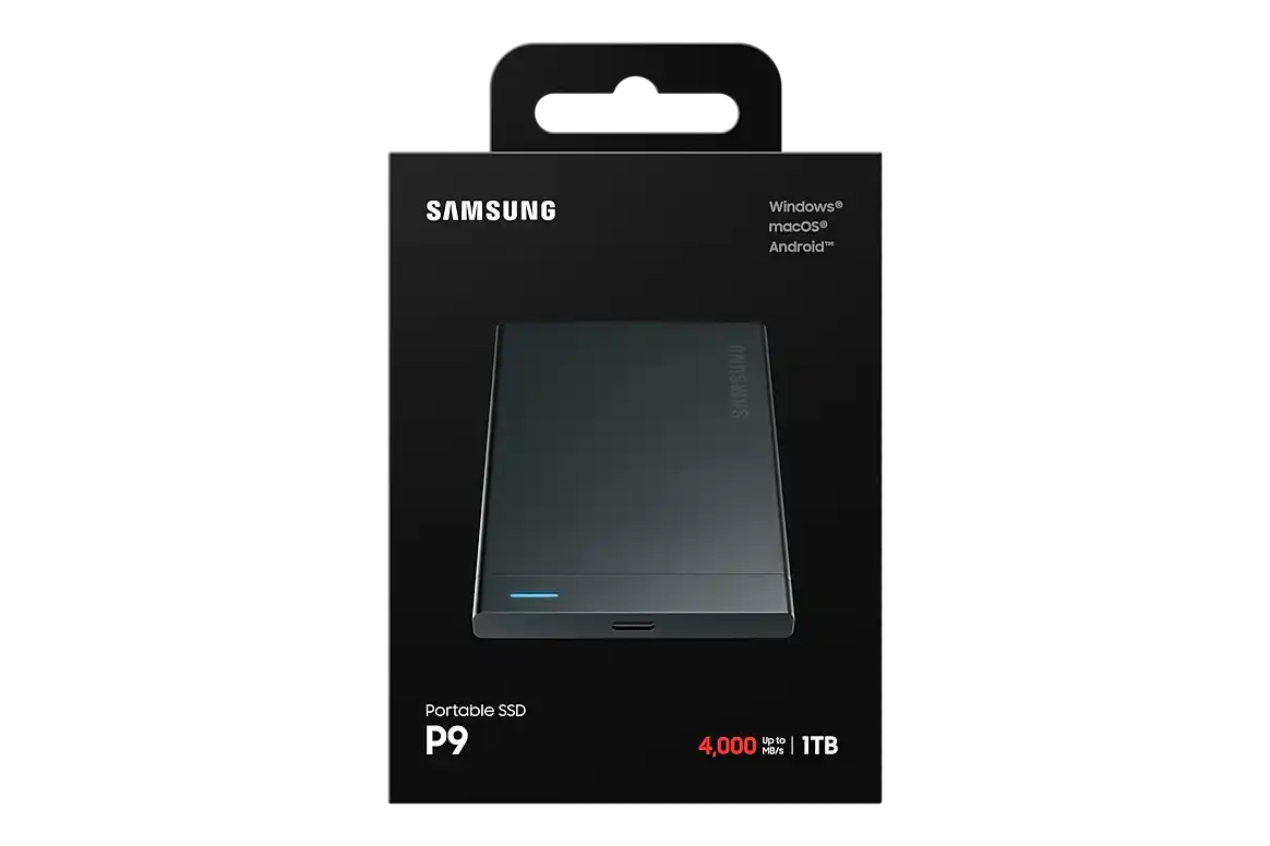 Samsung P9 1TB External SSD - Gray 8