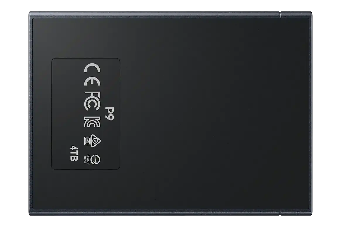 Samsung P9 4TB External SSD - Gray 4