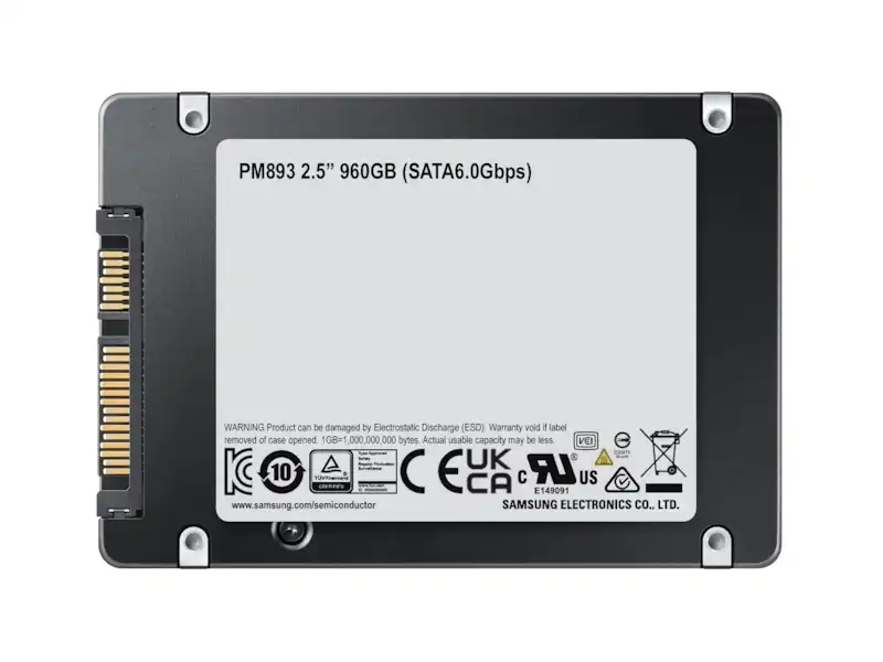 Samsung PM893 960GB SATA 2.5 SSD 5