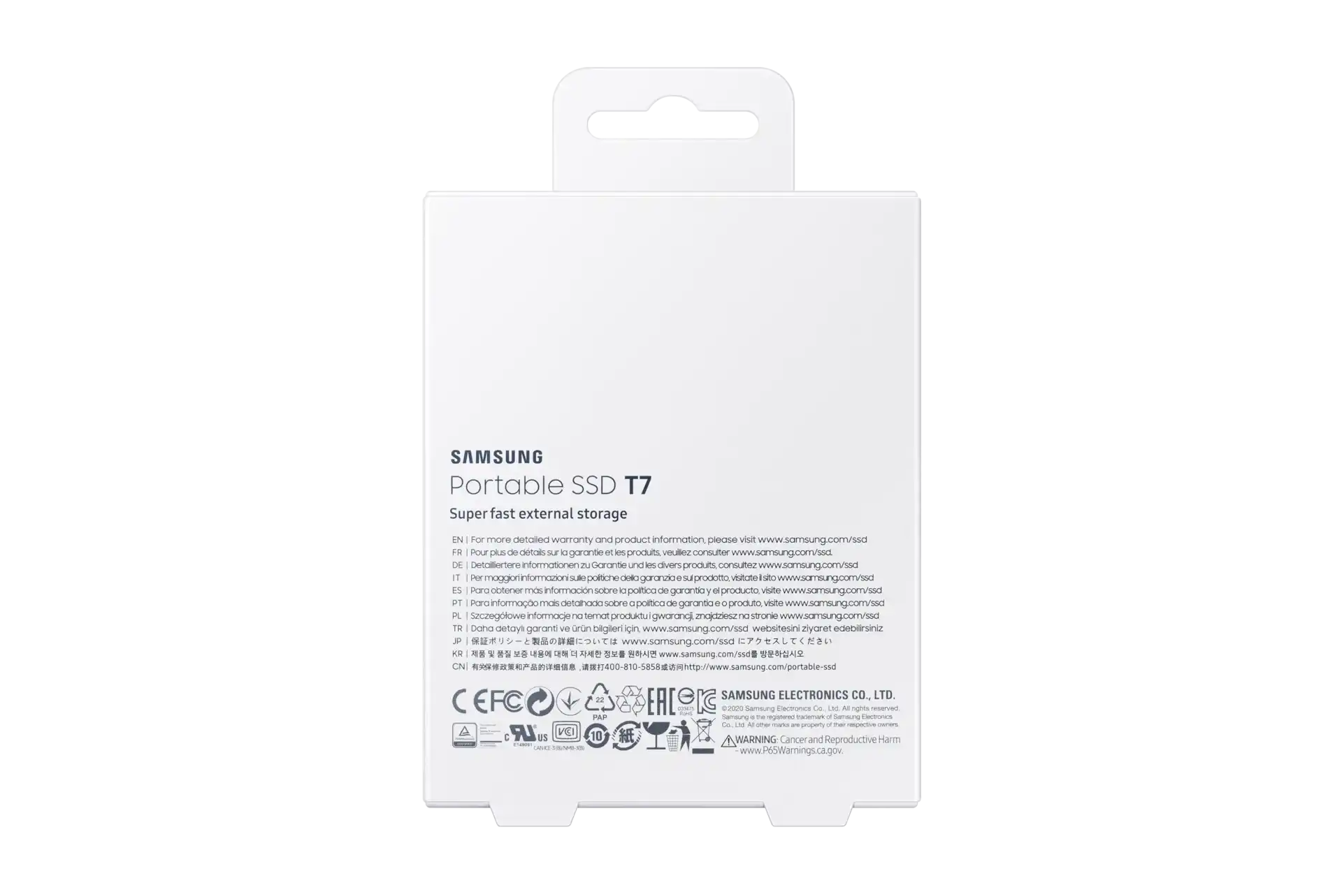 Samsung T7 1TB External SSD - Gray 9