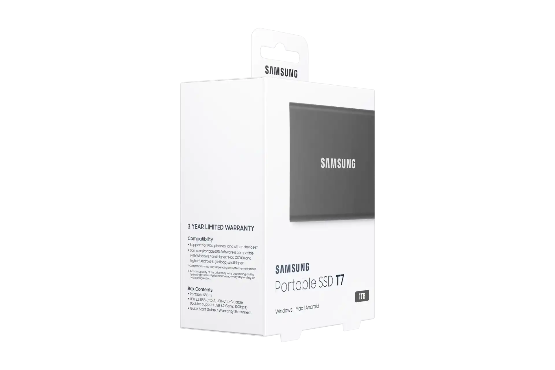 Samsung T7 1TB External SSD - Gray 10