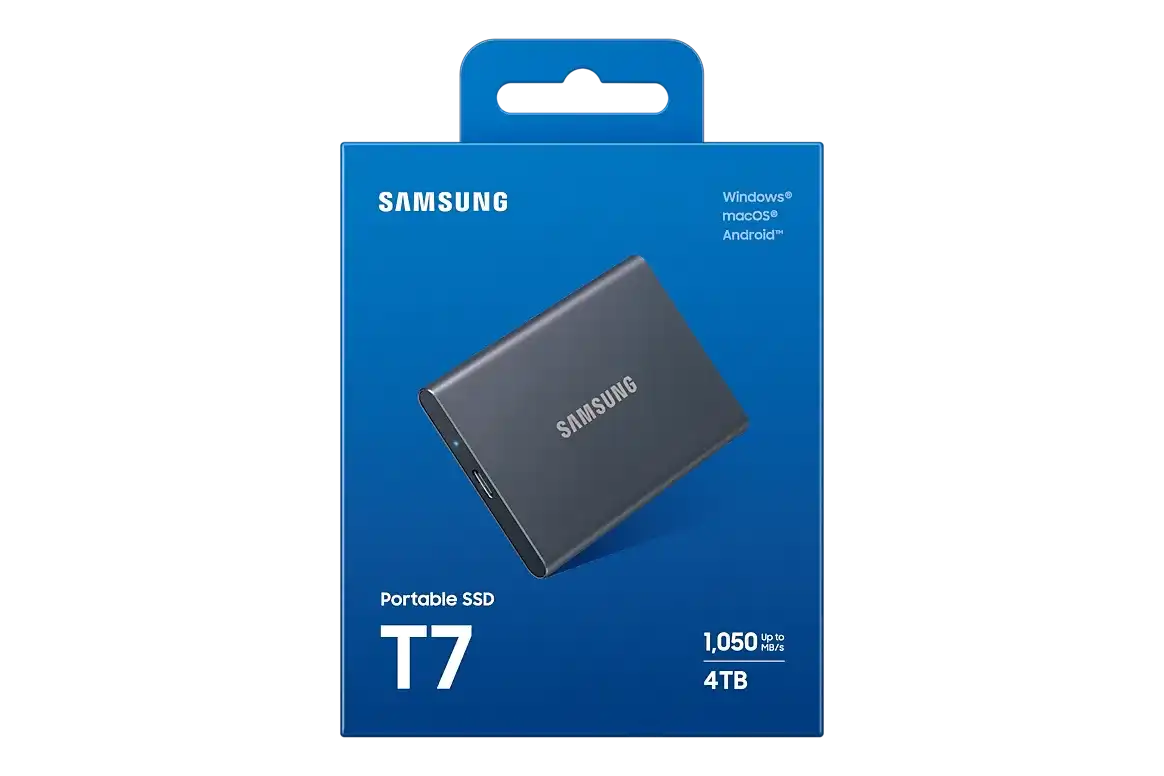 Samsung T7 4TB External SSD - Gray 8