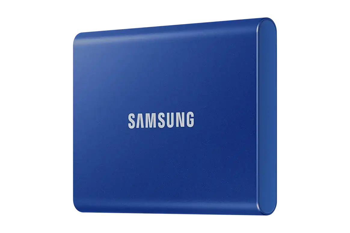 Samsung T7 500GB External SSD - Indigo Blue 3