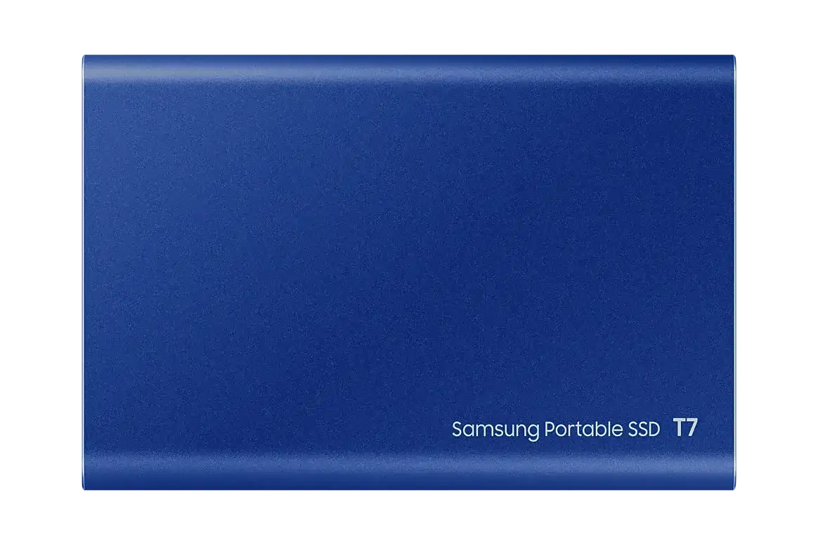 Samsung T7 500GB External SSD - Indigo Blue 4