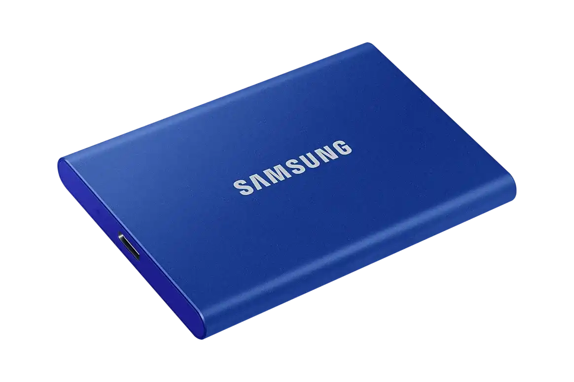 Samsung T7 500GB External SSD - Indigo Blue 5
