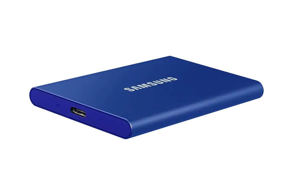 Samsung T7 500GB External SSD - Indigo Blue 6