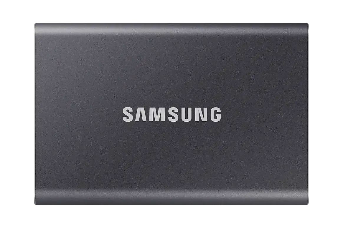 Samsung T7 500GB External SSD - Titan Grey