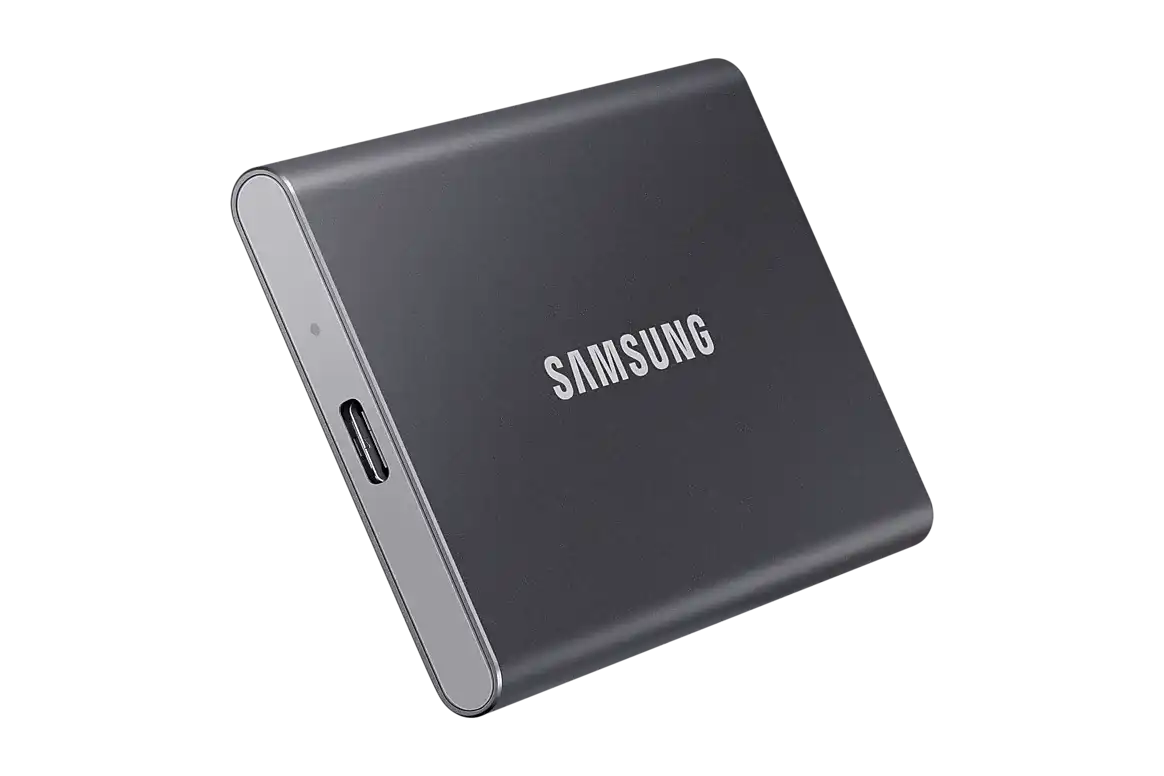 Samsung T7 500GB External SSD - Titan Grey 7