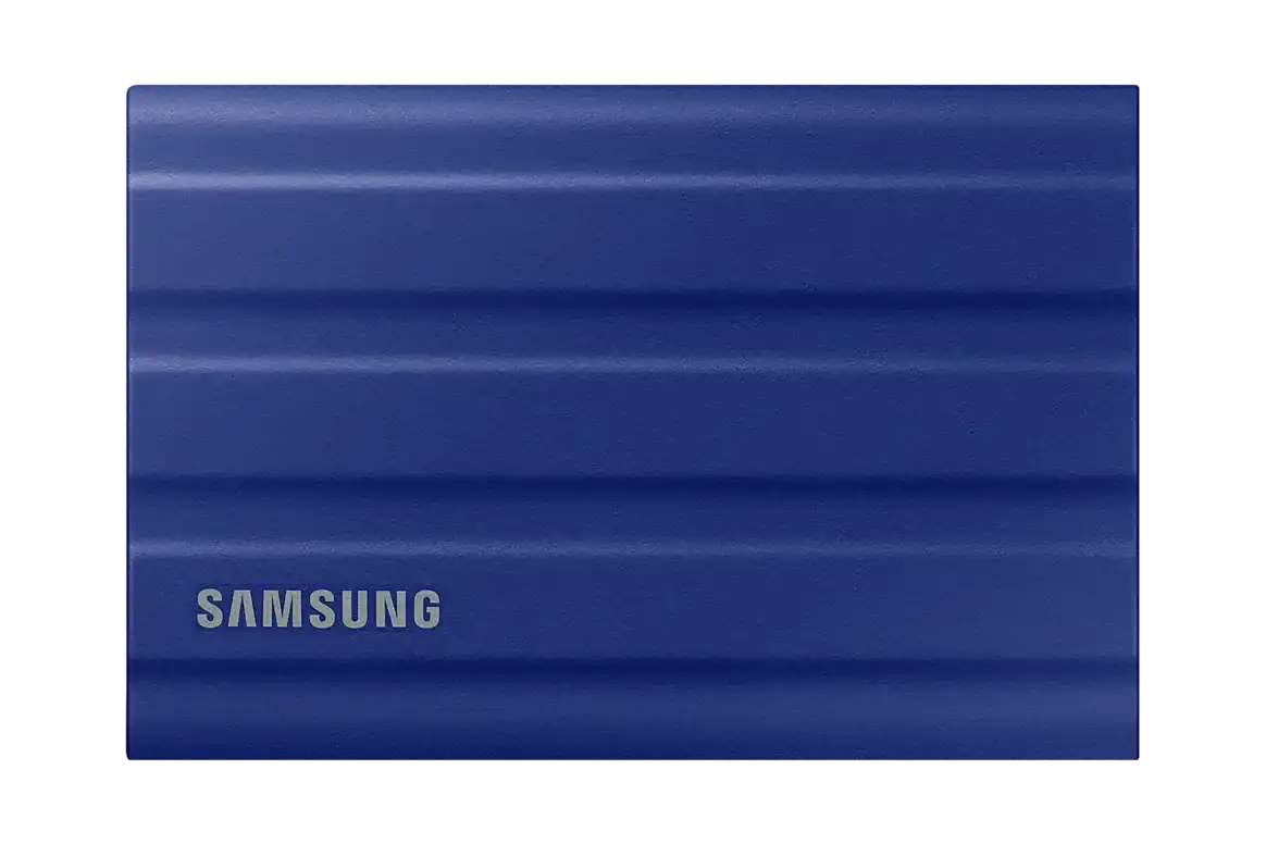 Samsung T7 Shield 1TB External SSD - Blue