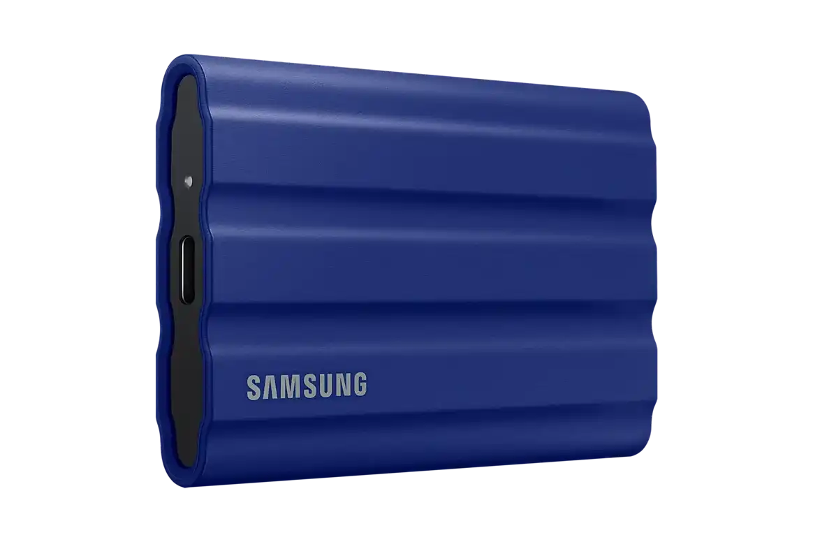 Samsung T7 Shield 1TB External SSD - Blue 2