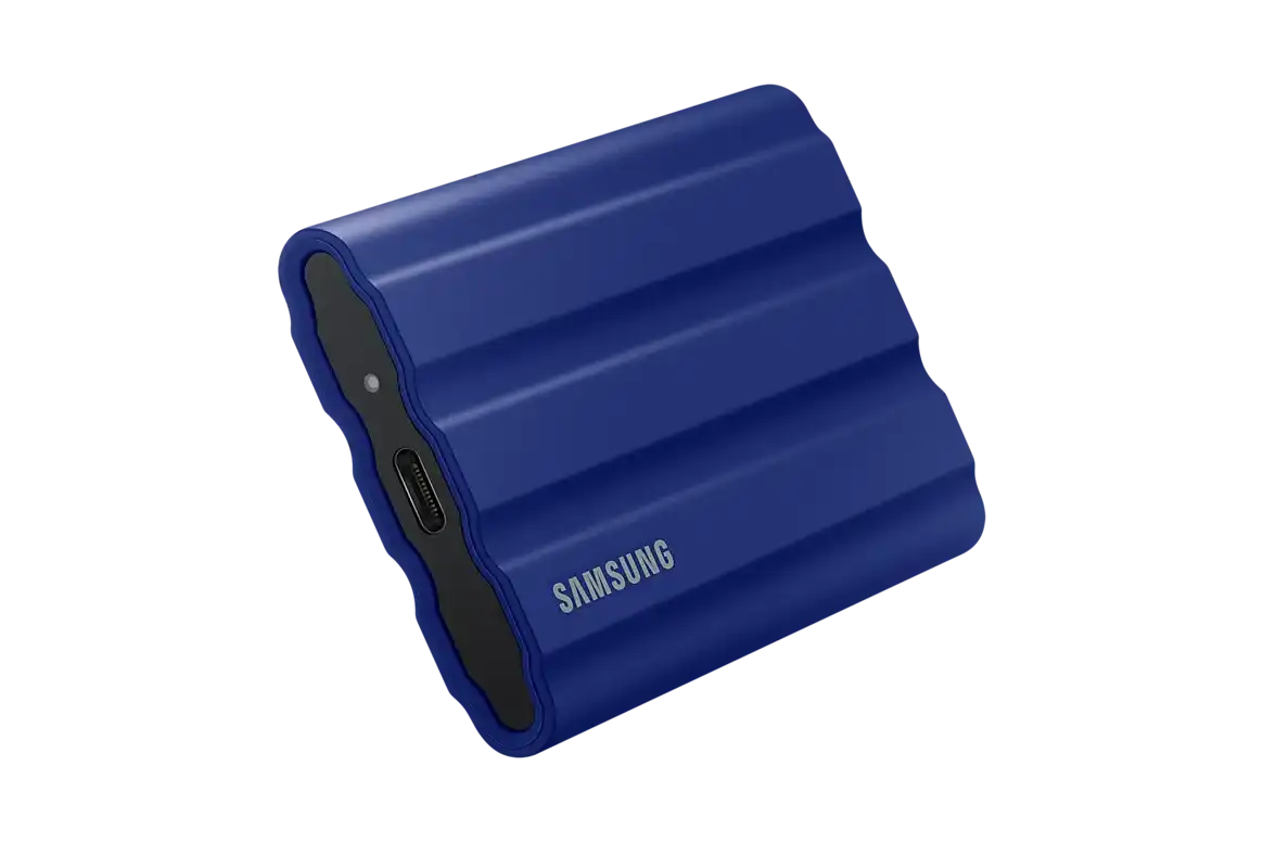 Samsung T7 Shield 1TB External SSD - Blue 7